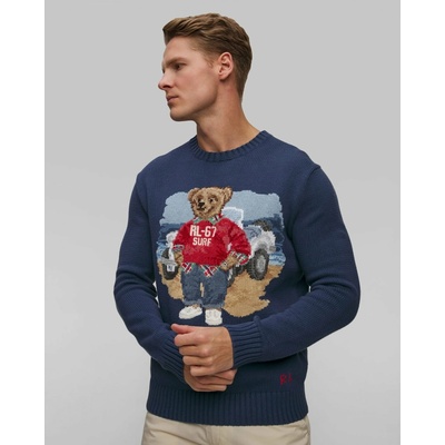 Polo Ralph Lauren pánsky sveter tmavomodrý