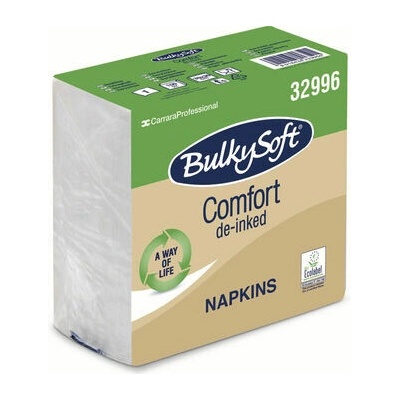 Bulkysoft Ubrousky 145g 1vr. celuloza 100ks 32996 30x30cm