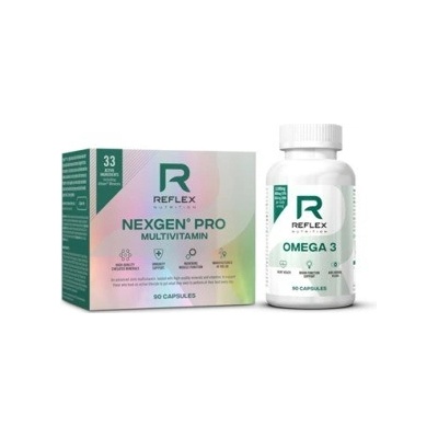 Reflex Nutrition Nexgen Pro NEW 90 kapslí + Omega 3 90 kapslí ZDARMA