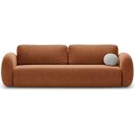 Cosmopolitan Design Шенилов сгъваем/с място за съхранение диван в тухлен цвят 262 cm Tonale - Cosmopolitan Design (COS_3SF_214_F1_TONALE3)