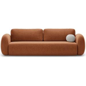 Cosmopolitan Design Шенилов сгъваем/с място за съхранение диван в тухлен цвят 262 cm Tonale - Cosmopolitan Design (COS_3SF_214_F1_TONALE3)