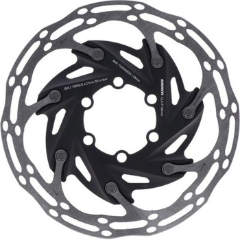 Sram Rotor Cntrln Xr 2P St Rounded 140 mm čierna