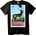 NOONEBRAND Тениска Loteria елен - 5XL, Black