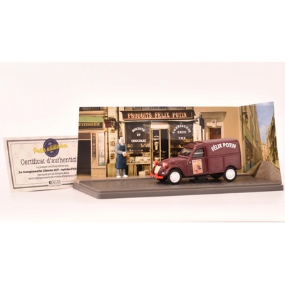 Atlas Citroen 2CV Felix Potin AutoModels s modelem 1:43
