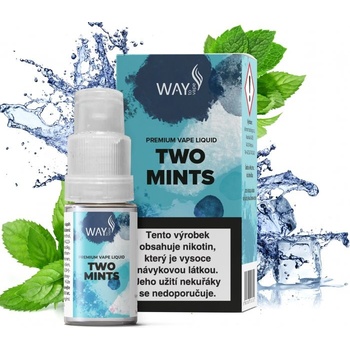 WAY to Vape Two Mints 10 ml 12 mg