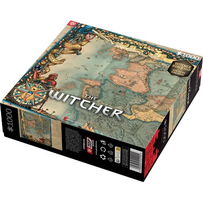 Good Loot Пъзел The Witcher: The Northern Kingdoms, Good Loot, 1000 части (5908305242994)