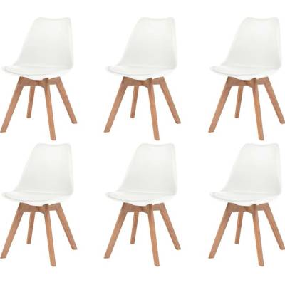 OMAXI 580423 bílé plast 6 ks