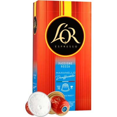 L'OR Maranello Passione Decaffeinato Безкофеиново кафе на капсули 10 бр. 52гр