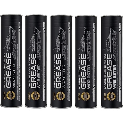 MANNOL 5бр X 400г Водоустойчива мултифункционална грес MANNOL WR-2 Long Term Grease Ester (MN WR-2 8101 2kg)