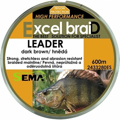 Sema Šnúra Leader Hnedá 600m 18,2kg