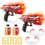 X-shot HYPER GEL 2 бластера с 6000 гел топчета 2 x Stinger