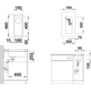 Image 1 of BLANCO SUBLINE 160-U (523405)