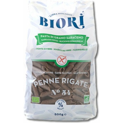 Biori Penne Rigate bezlepkové pohánkové Bio 250 g