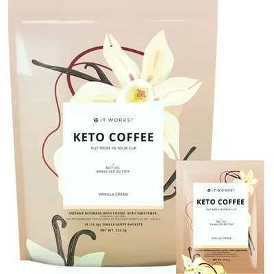 It works Keto Coffee Vanilla Créme 239 g