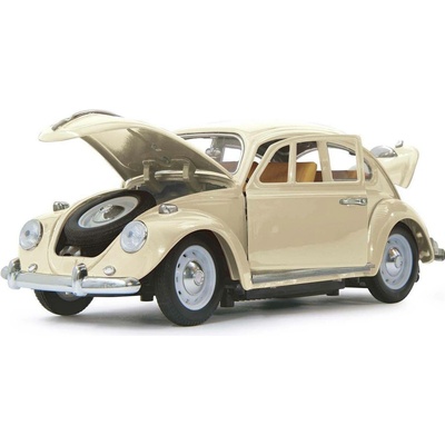 Jamara RC Diecast krémové 27MHz s manuálním otevíráním dveří 1:18