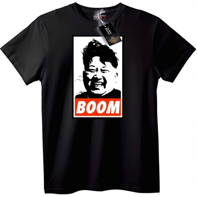 NOONEBRAND Тениска BOOM Политическа - XS, White