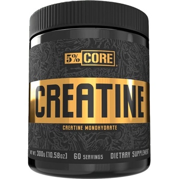 Rich Piana 5% Nutrition Creatine Monohydrate Powder | Core Series [300 грама] Неовкусен