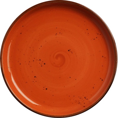 FINE DINE Tanier s vysokým okrajom 210 mm, oranžový Dahlia