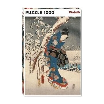 Piatnik Puzzle 1000 - Hiroshige, Tale of Genji PIATNIK
