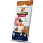 Farmina N&D BROWN DOG Dental Treat Lamb, Carrot & Spirulina Adult Medium & Maxi- дентални лакомства за кучета с кафява козина от средни и едри породи с агнешко, моркови и спирулина 100gr