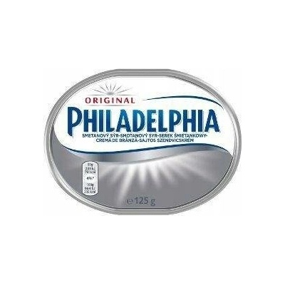 Philadelphia Smetanový sýr bílý tvarohový 125 g