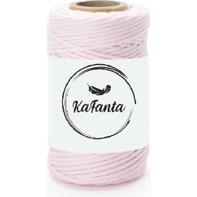 Macrame priadza KaFanta PREMIUM 2mm/50m - candy pink