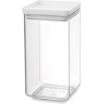 Brabantia Контейнер за съхранение на храна TASTY PLUS, 1.6 л, светлосив, пластмаса, Brabantia (BRAB122484)