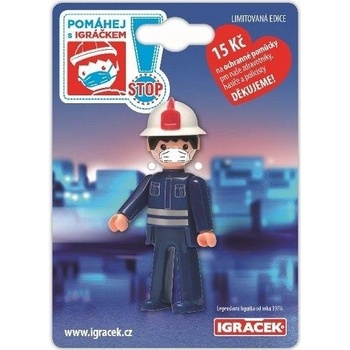 Efko Pomáhej s igráčkem Hasič