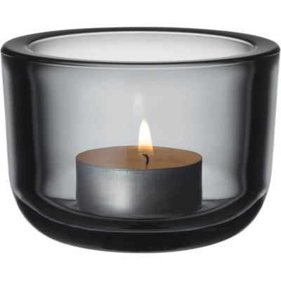 Iittala Svietnik na čajovú sviečku Valkea, grey