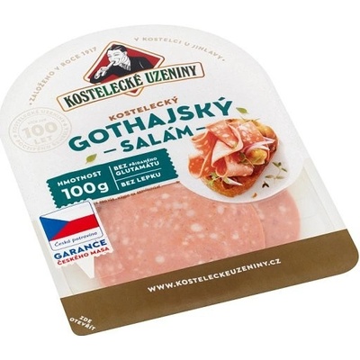 Kostelecké Uzeniny Kostelecký gothajský salám 100 g