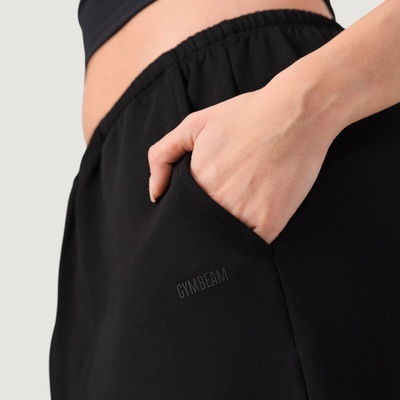GymBeam Dámske tepláky NEO Black