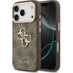 GUESS Калъф Guess Hardcase 4G Big Classic Logo (GUHCP18L4GMGCBR) - iPhone 18 Pro - Кафяв