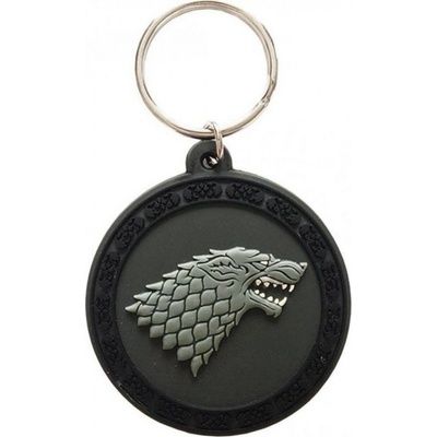 Pyramid přívěsek na klíče International Gumová Game of Thrones Stark