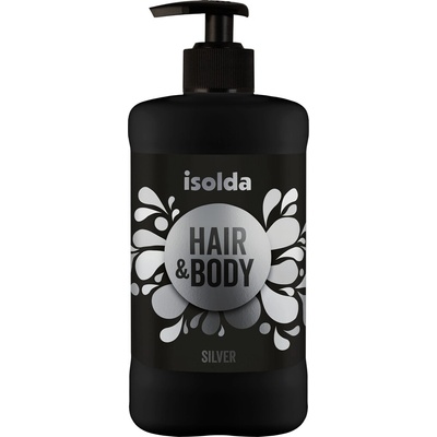 Isolda Silver Line Hair & Body Shampoo 400 ml