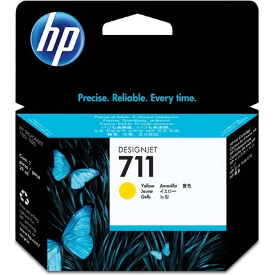 HP ГЛАВА ЗА HEWLETT PACKARD Designjet T120/T520 e-Printer series - Yellow - /711/ - PN CZ132A (CZ132A)
