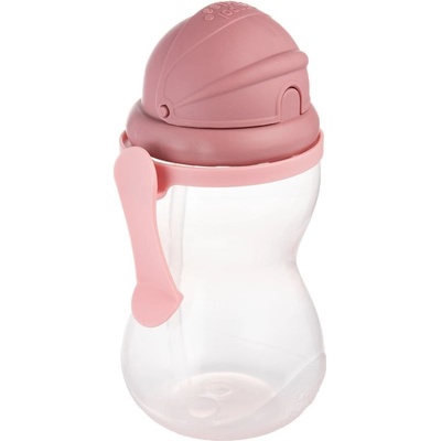 Canpol babies Sport Cup športová fľaša s rúrkou Pink 370 ml