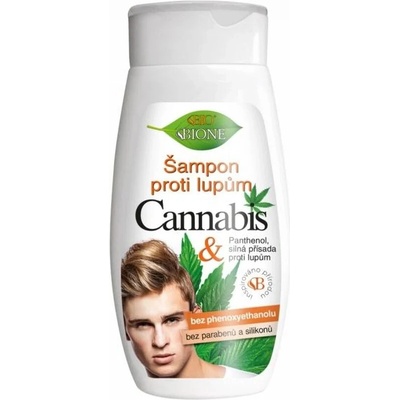 Bione cosmetics Cannabis Šampón na vlasy Proti lupinám 260 ml