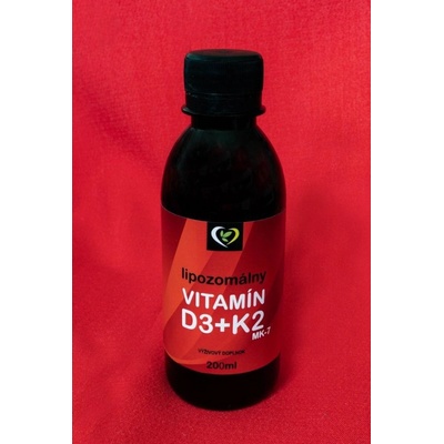 Zdravý svet Lipozomálny Vitamín D3 + K2 200 ml
