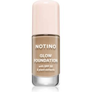 Notino Glow Foundation With SPF 50 & Plant Extracts озаряващ фон дьо тен SPF 50 02 Light Medium Neutral 30ml