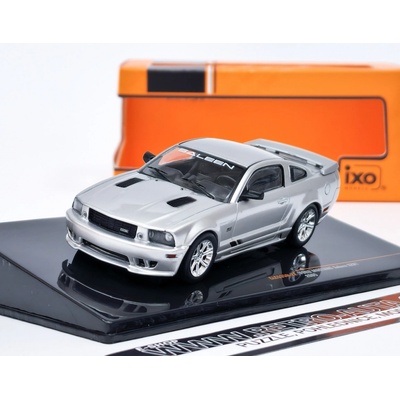 IXO Ford Mustang Saleen S281 2005 silver metallic 1:43