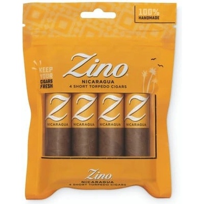 Zino NICARAGUA SHORT TORPEDO HUMIPACK 4 ks