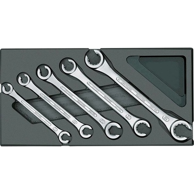 Gedore ES-400 súprava obojstranných očkových kľúčov 5-dielna 8 - 19 mm 1731157