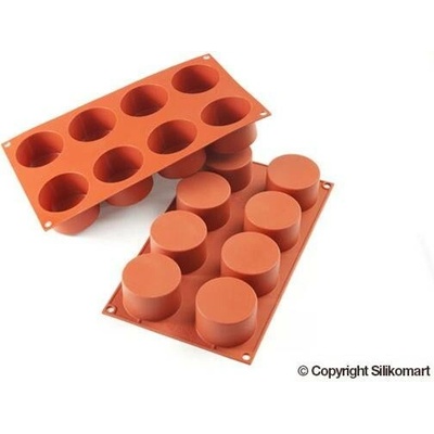 Silikomart silikonová forma na dezerty dortík 123 ml prům. 6,3 cm
