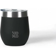 Yoko Design nerezový hrnek na kávu Noir 250 ml