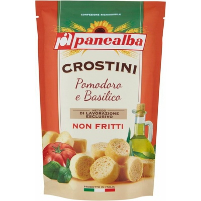 Panealba chrumkavé mini crostini s paradajkou a bazalkou 100 g