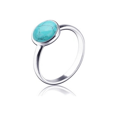 Nubis Stříbrný prsten Tyrkys NBP79