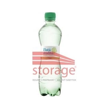 Zlatá studňa Pramenitá voda jemne sýtená 12 x 0,5 l