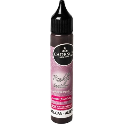 Cadence Tekuté perly Cadence Coloured Pearls 25 ml aubergine, lilkové – Zboží Dáma