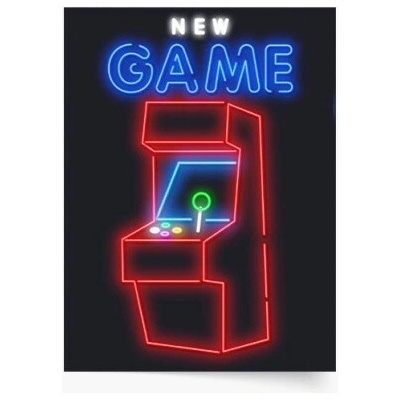 Plakát Gaming: New Game 30x40 - 69145