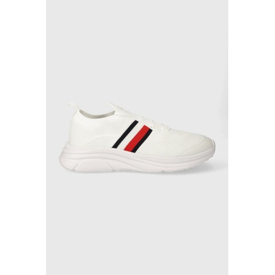 Tommy Hilfiger Маратонки Tommy Hilfiger MODERN RUNNER KNIT STRIPES ESS в бяло FM0FM04798 (FM0FM04798)